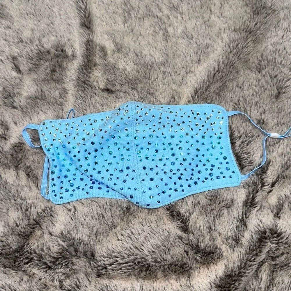 Stephanie Gottlieb blue gem mask | Sz OS
